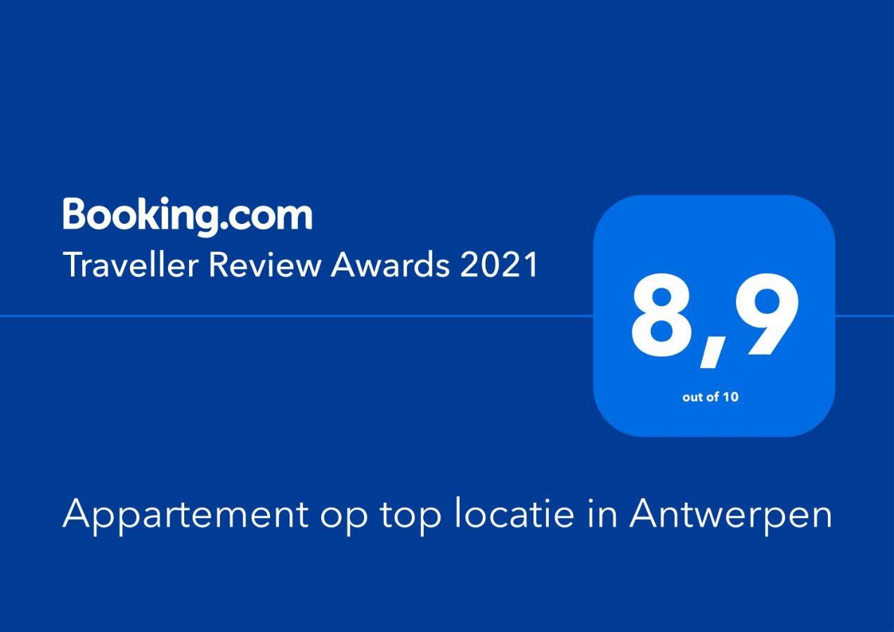 Appartement Op Top Locatie In Antwerpen Dış mekan fotoğraf